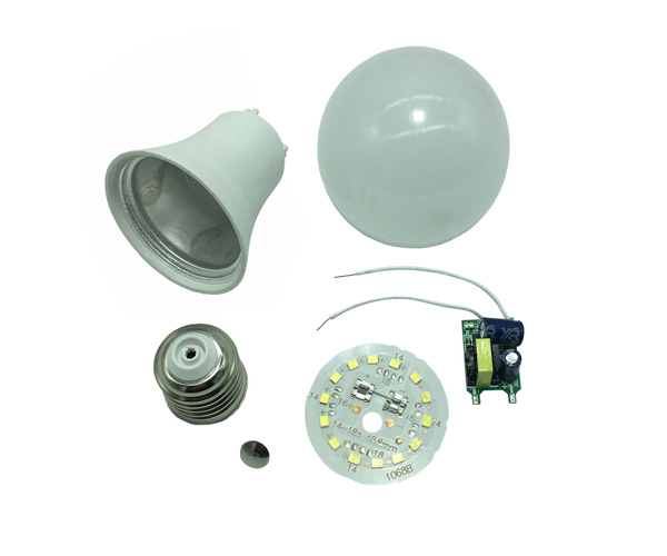 SMD Aluminium Pure White 5500K Indoor Bulb Lights