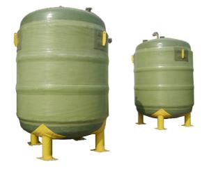 Quality 2CBM Fiberglass FRP Vacuum Septic Tank HCL Storage Filament Winding wholesale