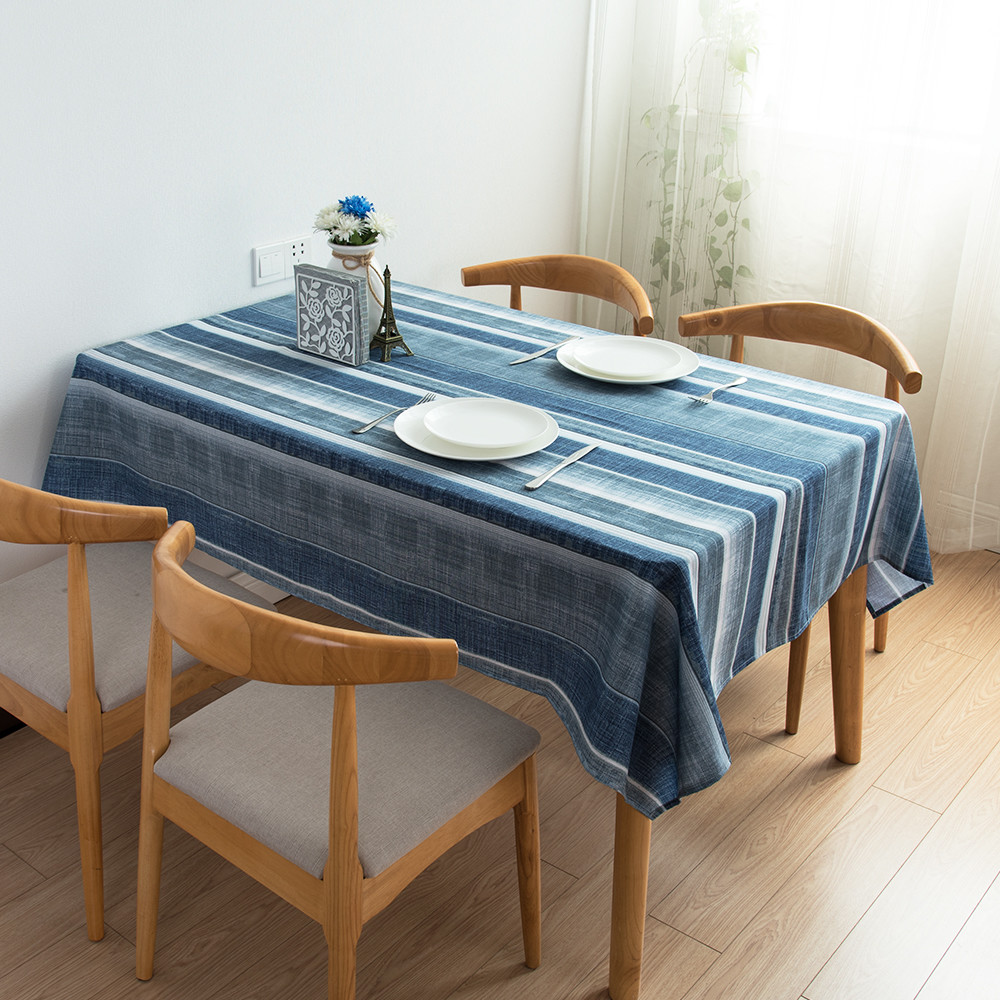 Rectangular Table Cloth Luxury 100% Flax Grey Stone Washed Linen Sheets Natural