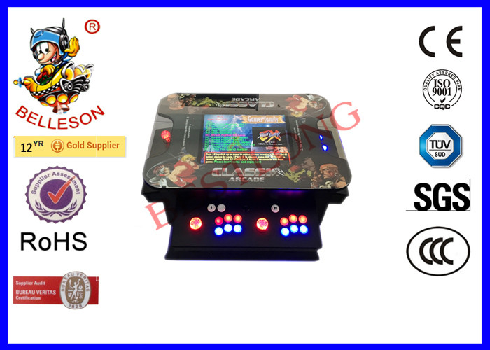 75CM Width Cocktail Arcade Machine 1505 In 1 Jamma Board With Lift Function