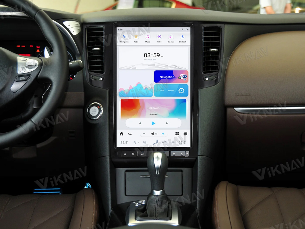 Viknav Car Radio For Infiniti FX35 QX70 (2009-2013)14.4 inch Multimedia Player Stereo Latest Tesla GPS Navigation
