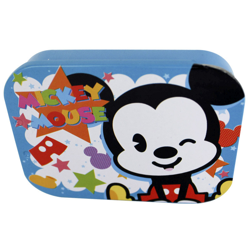 Slide Tin Candy Container Milky Mouse Box , 2 Pieces Of Tinplates Can