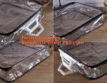 Eco-friendly wholesale travel cosmetic bag clear zipper pvc cosmetic bag for