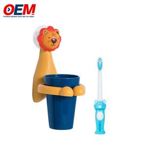 Quality Customized Toothbrush Holder Baby Wall Mounted Toothbrush Cup OEM Cartoon Tooth Cup wholesale