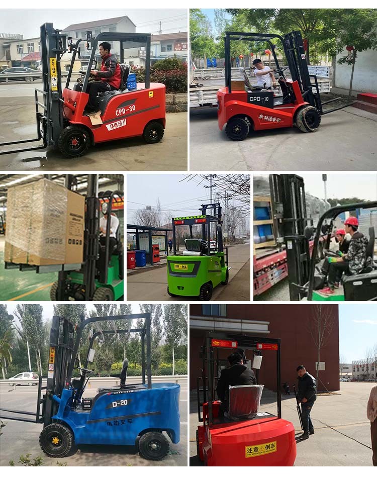 Electric Forklift Truck 1ton 2.5ton 2ton 3ton Capacity Fork Lift Truck