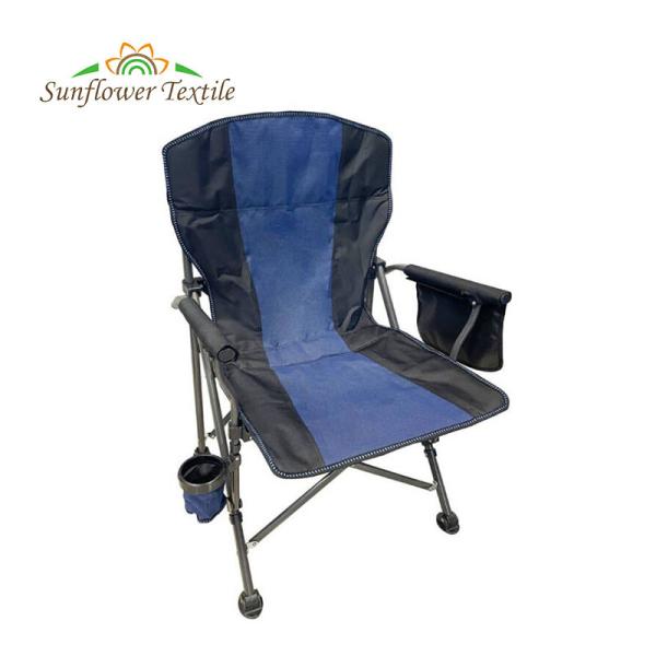 56*52*95cm Portable Folding Camping Chair Waterproof Oxford Cloth With Storage