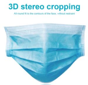 Quality Waterproof Non Woven Face Mask , Disposable Face Mask Melt Blown wholesale