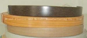 Quality Wood grain furniture edge banding,PVC,ABS,double color,color &amp; size can be customized. wholesale