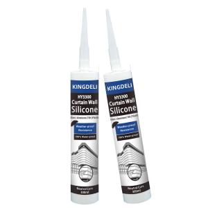 Quality Waterproof Neutral Cure Clear Silicone Sealant For Curtain Wall 280ml wholesale
