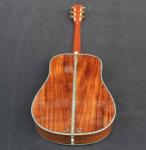 Handmade Deluxe solid koa wood Acoustic guitar, acoustic Guitarra, solid koa