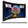 Buy cheap Made In China Best Price 100 Inch Curved Fixed Frame 16:9 Projection Screen For from wholesalers