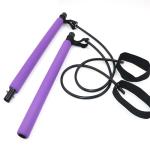 50cm Colorful Tone Up Pilates Bar Exercise Expander Yoga Pilates Stick