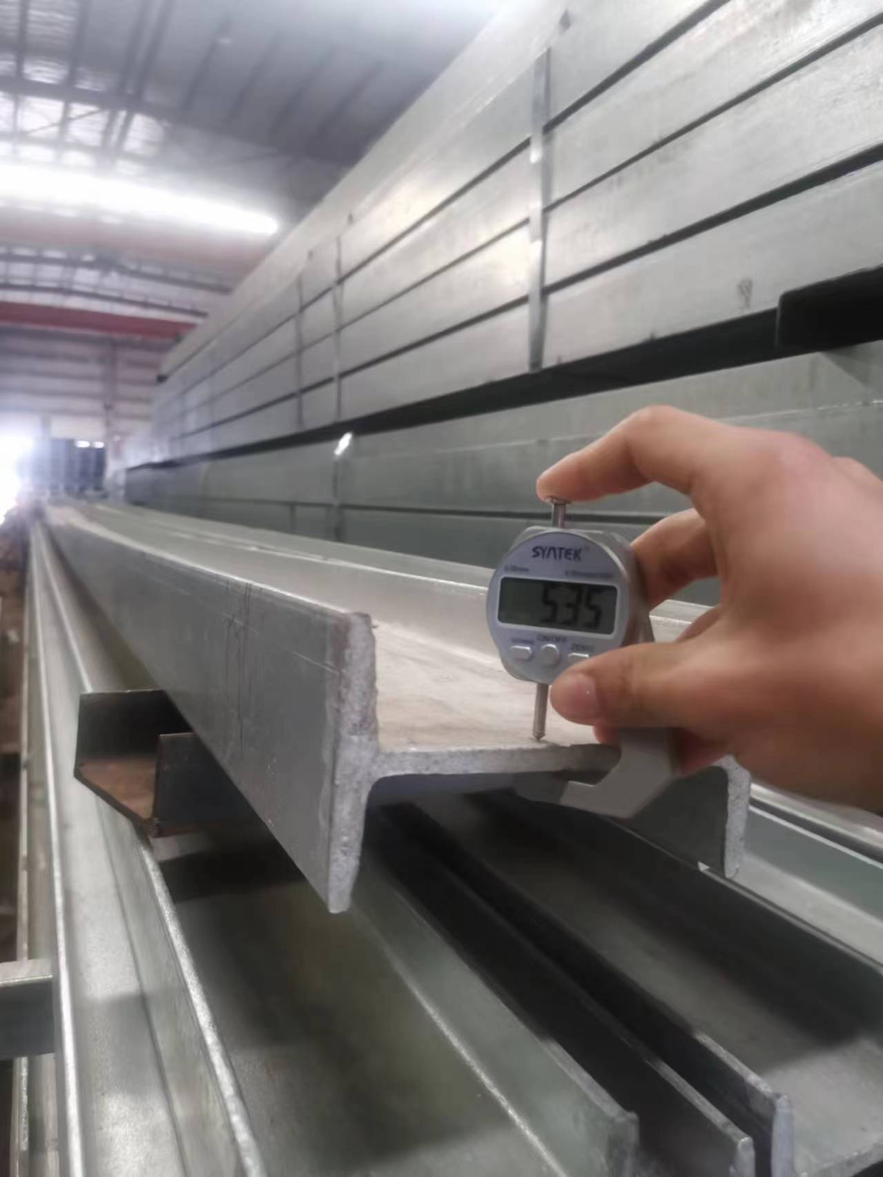 Non-Alloy Hot-dip Galvanized I-beam Steel for Invoicing by Actual Weight