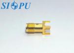 Plug In PCB Solder RF Coaxial Connector SMA Female
