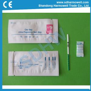 Quality High sensitive urine hcg pregnancy test strip for sale wholesale