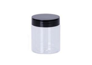 Quality 250ml Translucent PET Plastic Cosmetic Bottles With Screw Cap wholesale