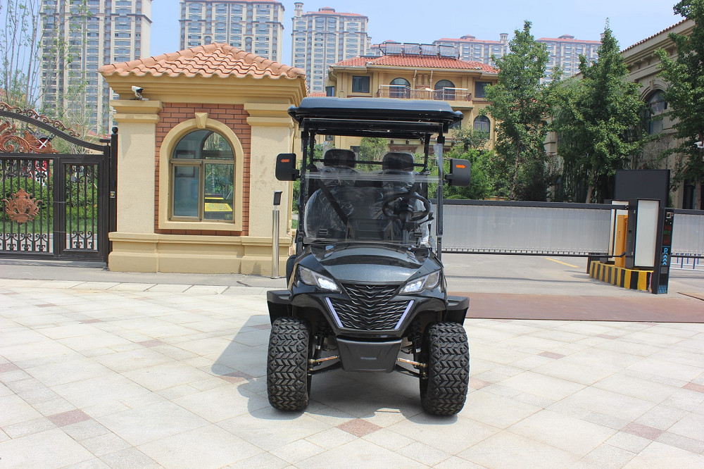 Good Quality Off Road 4 Seater 4 Wheel Fast Electric Hunting Golf Cart Supplier Newest Golf Cart