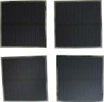 0.5W 5V 0.1A Foldable Solar Panel Frosted PET ETFE Sunpower 59mm*59mm*2.0mm