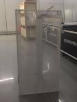 Outdoor Advertising Transparent LED Video Screen 16384 Dots For Shopping Mall
