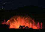 Outdoor Playing Musical Water Fountain With Led Underwater Lights PC Controlled