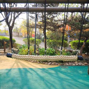 Quality Suspension Children's Playground Rope Bridge Commercial 150mm Polyester Rope wholesale