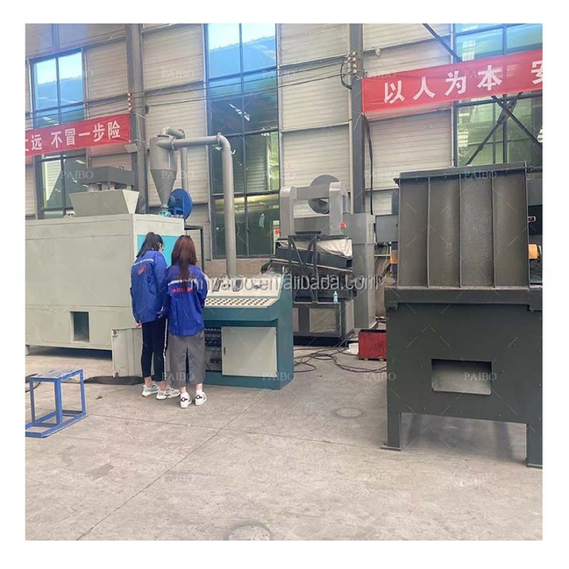 Aluminum and Plastic Recycling Machine for Separation of Final Product