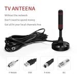3-5V Supply Voltage Portable TV Antenna 3m DVB-T2 Indoor Antenna for ATSC