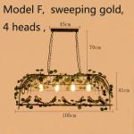 Creative Vintage Plant Pendant Lights Bird Cage Industrial Pendant Lamp(WH-VP