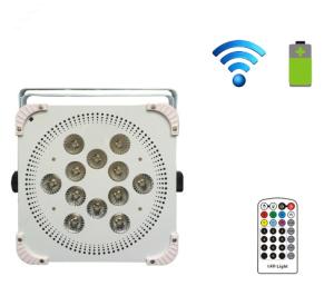 Quality Pro Sound 12PCS 5in1 15W Wireless Led Par Lights With Battery For Wedding Light Effect wholesale