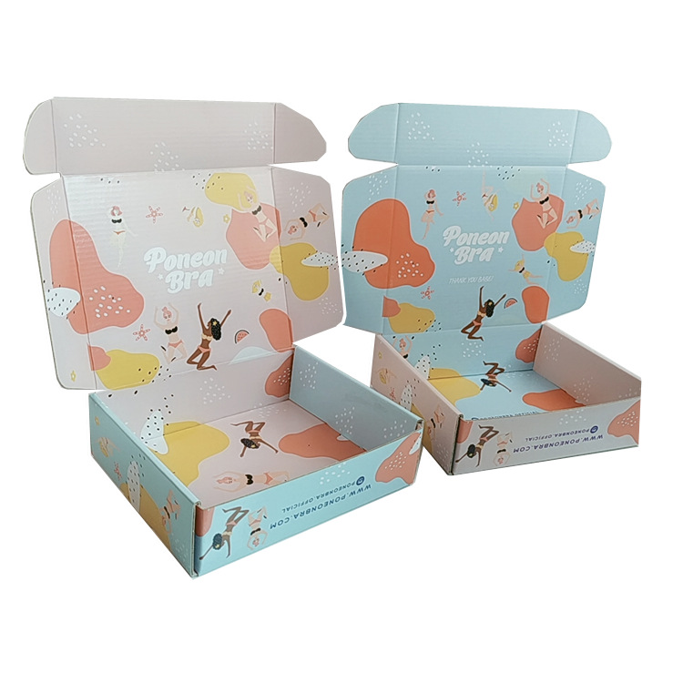 Ultraportable Cosmetic Packaging Paper Box , Foldable Corrugated Sweet Box