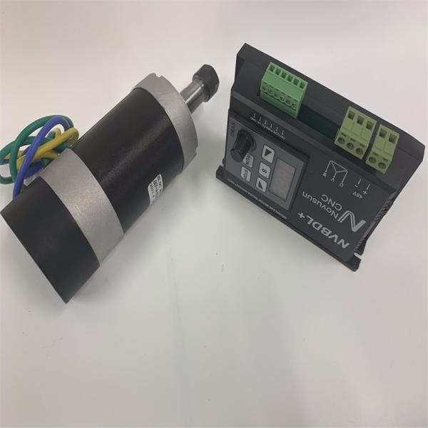 Dc 48v 500w Er11 Brushless Spindle Motor Air Cooled 57mm