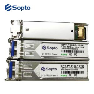 Quality 1.25gbps 1310nm 10km SFP Optical Transceiver Module With DDM wholesale