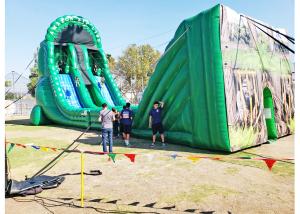 Quality CE Approved Inflatable Sports Games 26*7*9m Durable Easy Installation wholesale