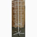48 DVDs Promotion Books OEM Metal Rotating Display Stand