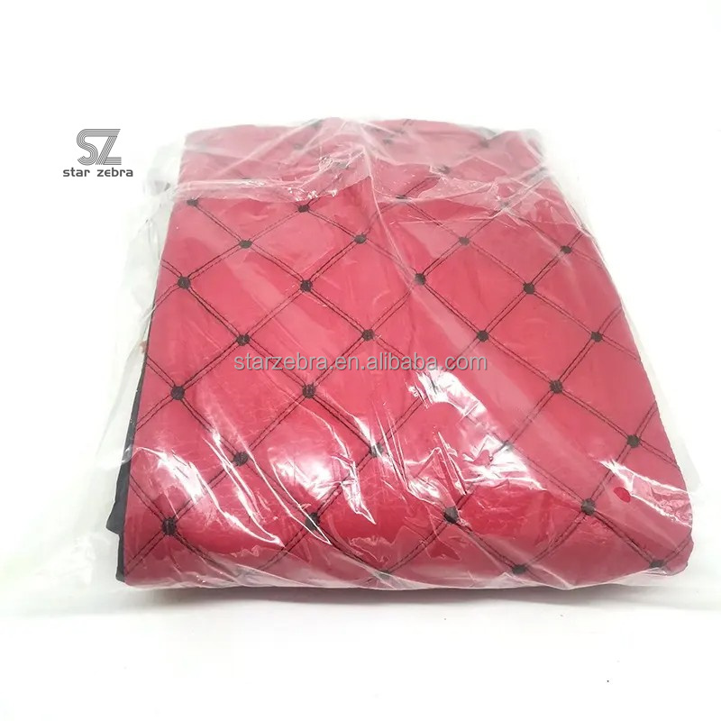 Universal CAT PC EX DH SK SH Excavator Spare Parts Cabin Seat Cover for in Black and Red PU Material