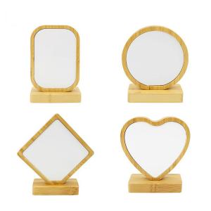 Quality Modern magnetic Bamboo Wooden Photo Frame For Sublimation Printing DIY Commemorative Photo Frame Couple Gift Family Memory Ornament wholesale