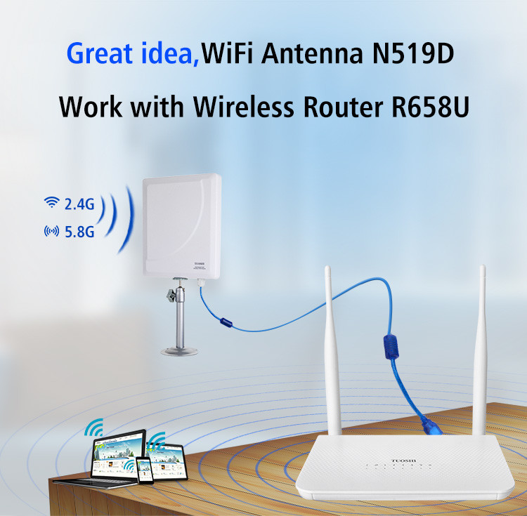Outdoor High Power Outdoor Wifi Antenna