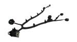 Black Connector Automotive Transmission Cable Harness Assembly Customizable