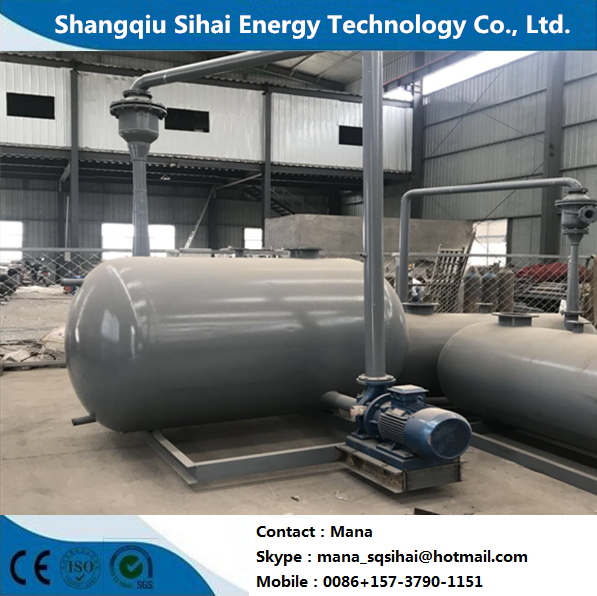 High Yield LCO to Diesel Distillation Plant 150sqm Installation Area and Large Output