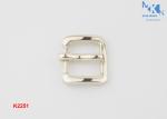 Light Gold Shoe Repair Buckles , Metal Replacement Shoe Strap Buckle