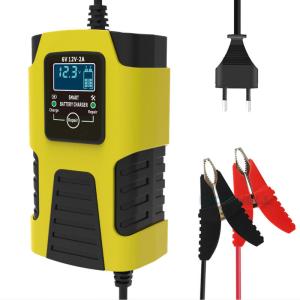 Quality 12V 2A Intelligent Calcium Car Battery Charger Overheating Protection wholesale