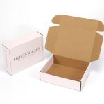 Folding Corrugated Gift Postal Mailing Box Custom Logo Kraft E-Commerce