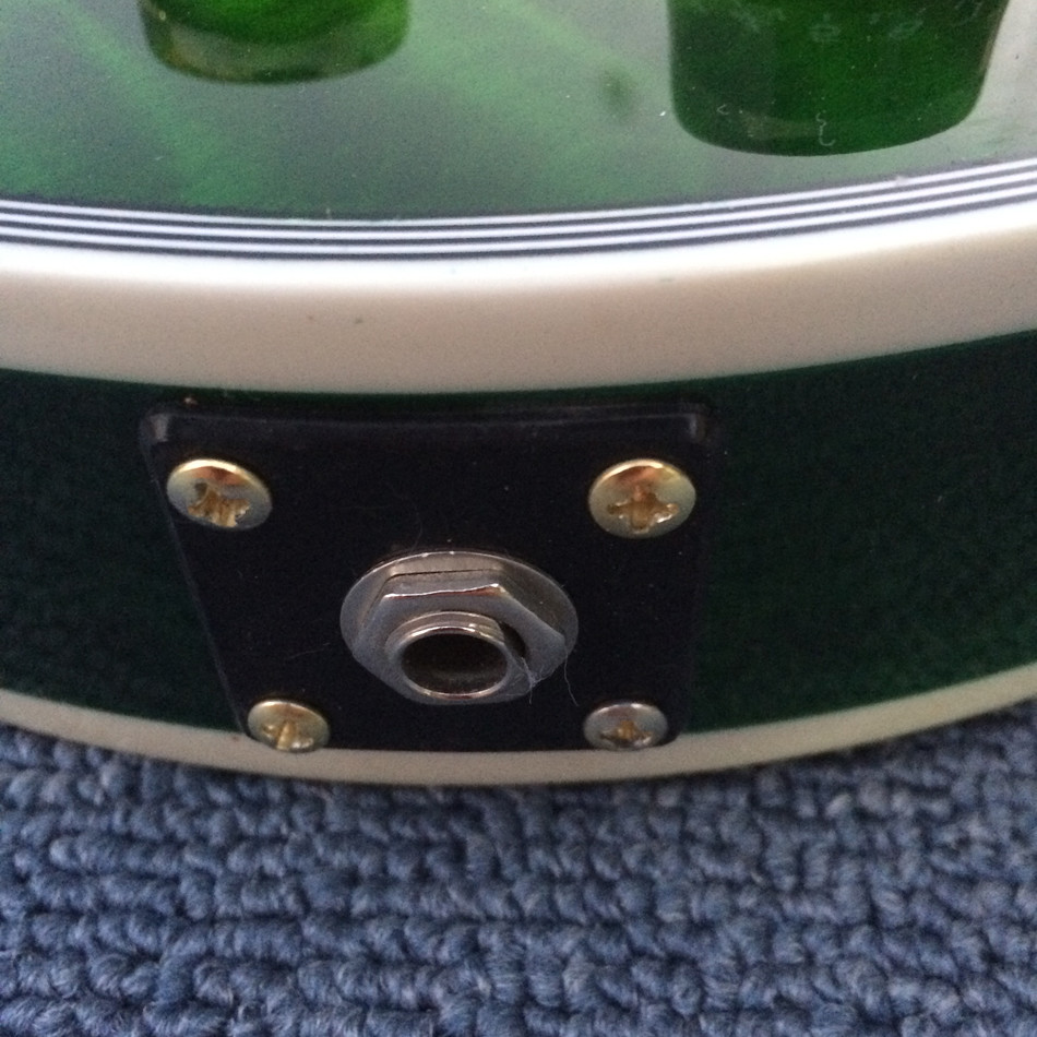 Chibson custom LP electric guitar, Green Flame Maple Top electric guitar with Gold hardware