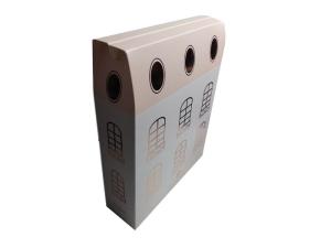 Quality Foldable Auto Lock Bottom 350G Gloss Art Paper Gold Foil Craft Kid Clothes Packing Paper Box Printing wholesale