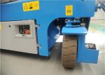 14 M Hydraulic Scissor Lift Battery Powered With Four Wheels Solid Tires