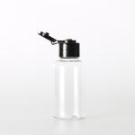 Flip Top Cap Essential Oil Bottle 50ml Transparent Color For Skin Care Container