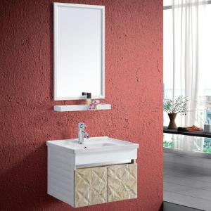Quality Modern Alunimun Bathroom Vanity/ all aluminum bathroom cabinet/Mirror Cabinet /DB-8129B 600X460mm wholesale