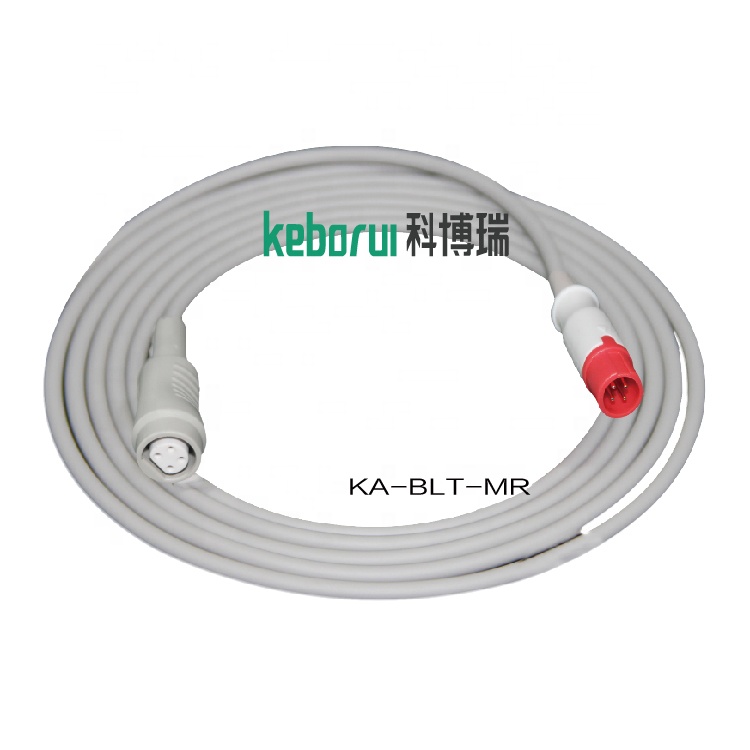 Compatible Biolight 4 Pin IBP Adapter Cable To Mindray Transducer