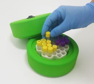 Quality 30x1ml / 2ml Cryogenic Vials Freezing Container For Biopharmaceutical Lab Experiment wholesale