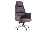 Rotating High Back Ergonomic 80cm Leather Swivel Office Chair